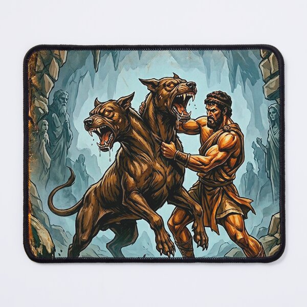 Item preview, Hercules' LABOR 12 - The Capture of Cerberus designed and sold by codex antique.
