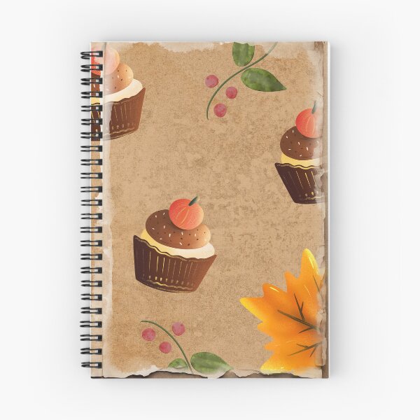 Item preview, Fall Leaves and Cupcakes designed and sold by PapercutandSuch.