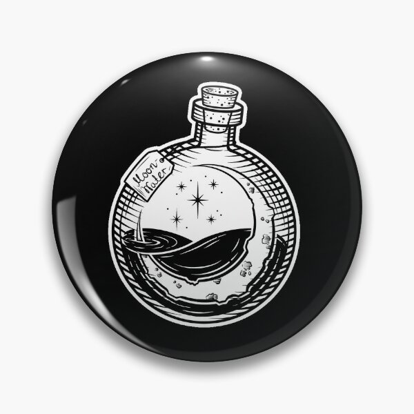 Item preview, bottle of moonwater designed and sold by wolkentanzer.