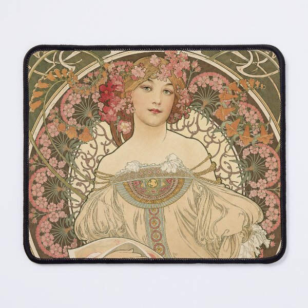 Item preview, Alphonse Mucha Reverie 1898 designed and sold by maniacfitness.