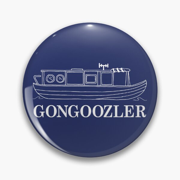 Item preview, Gongoozler Narrowboat Watcher designed and sold by HotHibiscus.