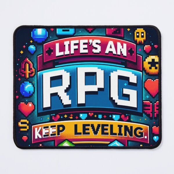 Item preview, Keep Leveling designed and sold by desAIgns by Rosa.