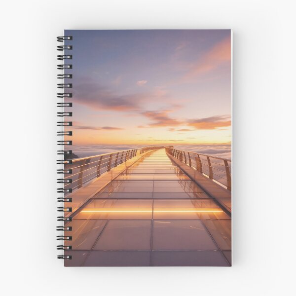 Item preview, Infinite Bridge to Golden Horizon designed and sold by ClarityPulse Studio.