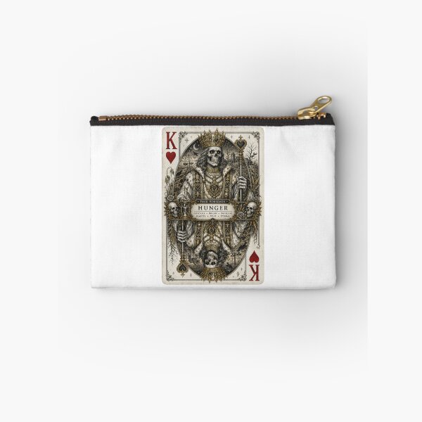 Item preview, Hunger – King of Hearts | Four Horsemen of the Apocalypse Gothic Playing Card designed and sold by Kromia.