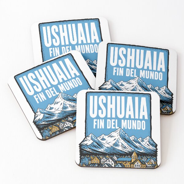 Item preview, Ushuaia Argentina Vintage Travel Tourism Poster designed and sold by TravelersGems.