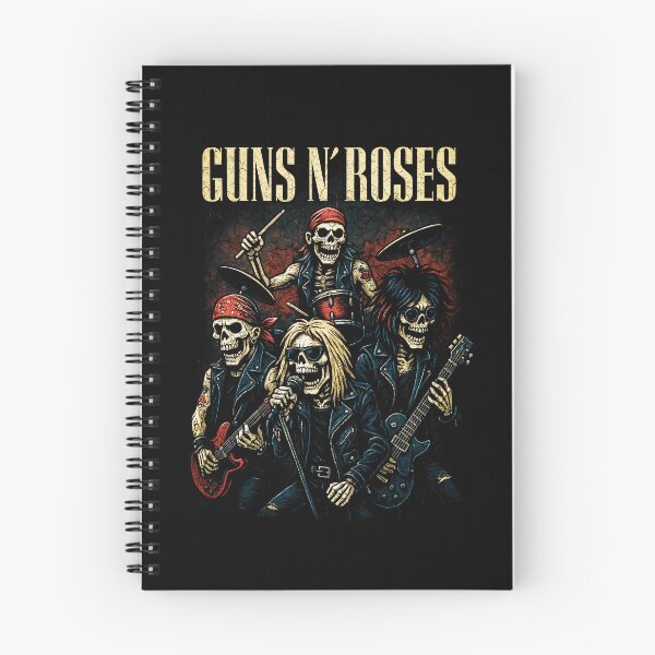 Item preview, Guns N' Roses: Skeleton Band Illustration designed and sold by interdesigner.