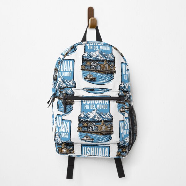 Item preview, Ushuaia Argentina Vintage Travel Tourism designed and sold by TravelersGems.