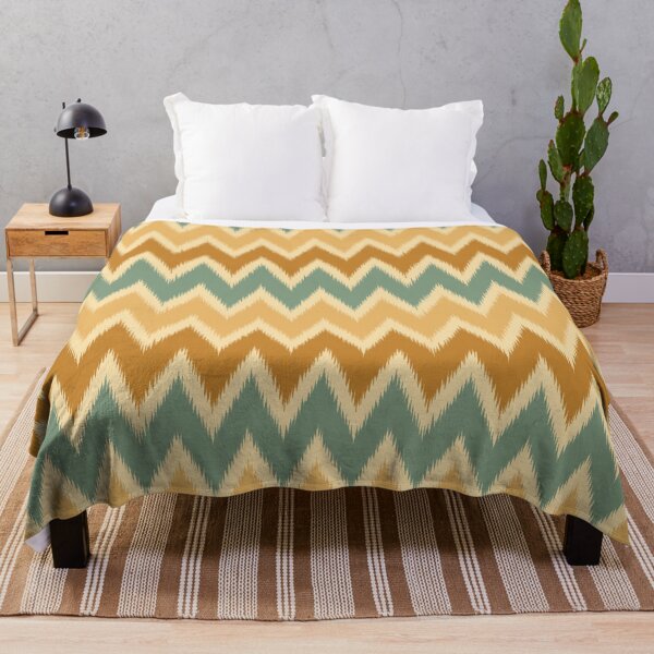 Item preview, Retro Missoni-Inspired Zig Zag Pattern – Colorful Geometric Chevron Design designed and sold by Retro Street Studios.