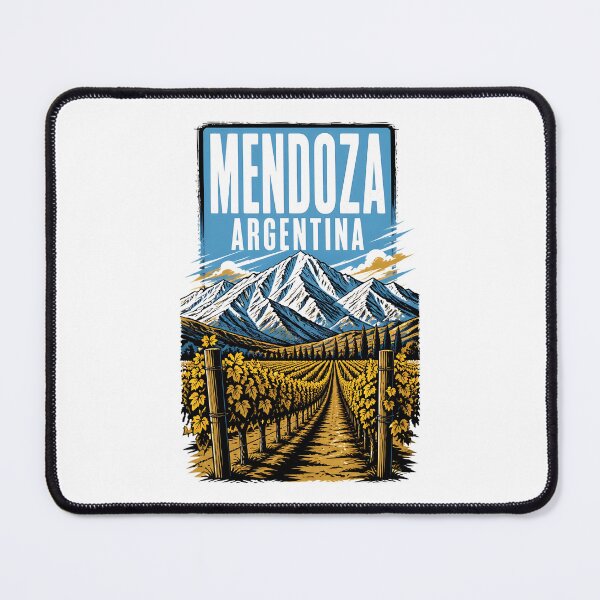 Item preview, Mendoza Argentina Vintage Travel Tourism designed and sold by TravelersGems.