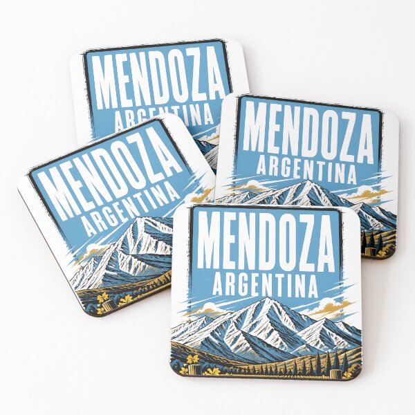 Item preview, Mendoza Argentina Vintage Travel Tourism designed and sold by TravelersGems.