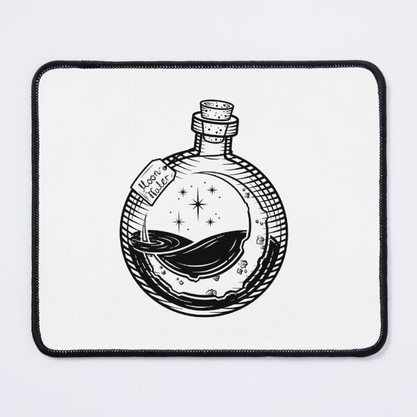 Item preview, bottle of moonwater designed and sold by wolkentanzer.