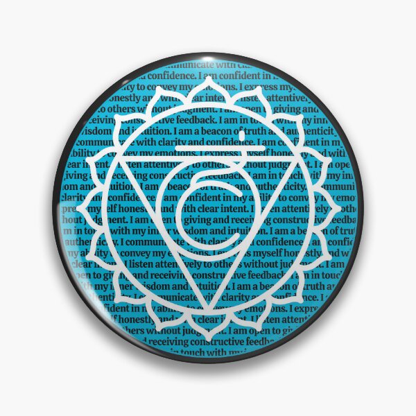 Item preview, Throat Chakra  - Spiritual Affirmations Series designed and sold by TheThankfulTyne.