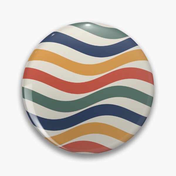 Item preview, Wavy Stripes Retro Waves designed and sold by besiwashere.