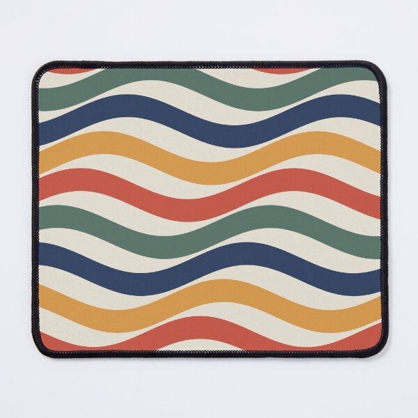 Item preview, Wavy Stripes Retro Waves designed and sold by besiwashere.