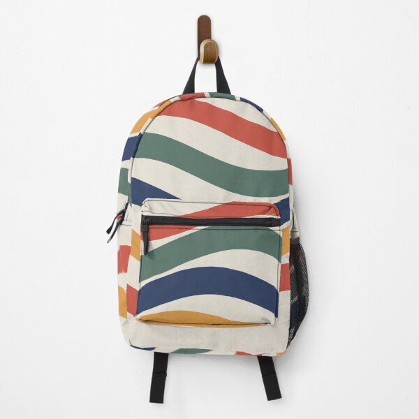 Item preview, Wavy Stripes Retro Waves designed and sold by besiwashere.