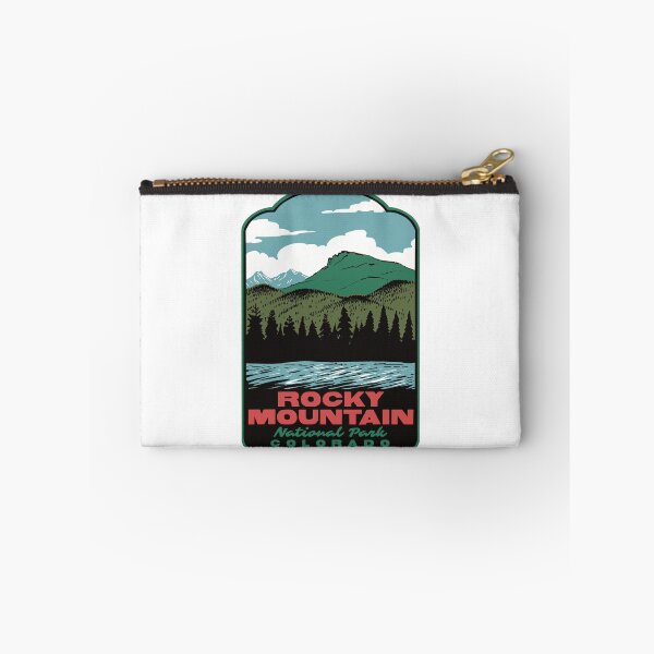 Item preview, Lily Lake Rocky Mountain National Park Retro Travel Art designed and sold by HalpinDesign.