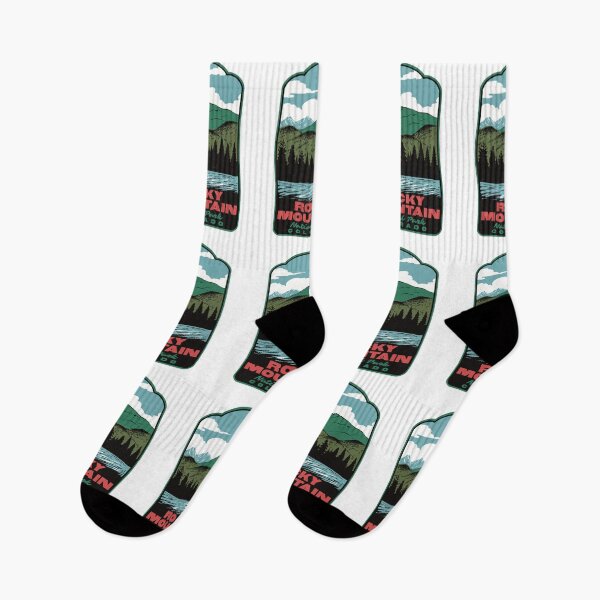 Item preview, Lily Lake Rocky Mountain National Park Retro Travel Art designed and sold by HalpinDesign.