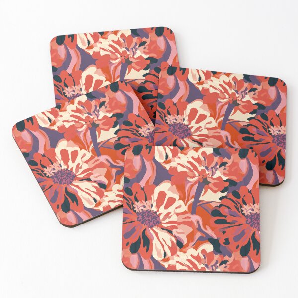 Item preview, Fresh Zinnia Floral  - Flower Bouquet Pattern - Christmas Gifts For Husband designed and sold by RoyalStarsPatts.