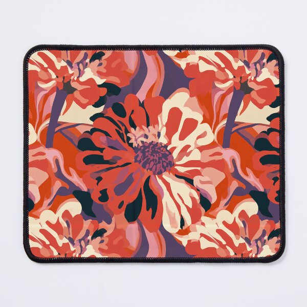 Item preview, Fresh Zinnia Floral - Flower Bouquet Pattern - Christmas Gifts For Husband designed and sold by RoyalStarsPatts.