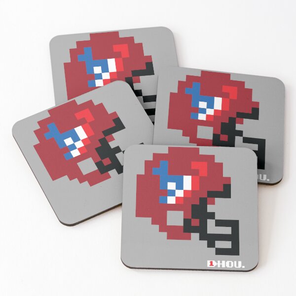 Item preview, Texans Alternate Red Tecmo Bowl Helmet designed and sold by TecmoBowlSports.