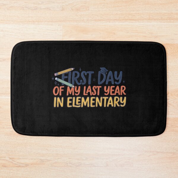 Item preview, First Day Of My Last Year In Elementary School Year Proud Student School Milestone Design designed and sold by ByPawel.