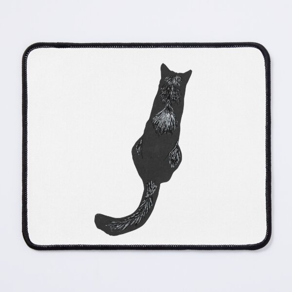 Item preview, Black cat back designed and sold by Tiger's Eye Books.