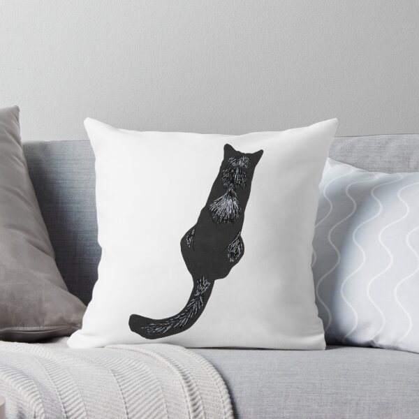Item preview, Black cat back designed and sold by Tiger's Eye Books.
