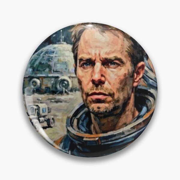 Item preview, Moon Sci-Fi Fine Art Tribute designed and sold by Art's Diner.