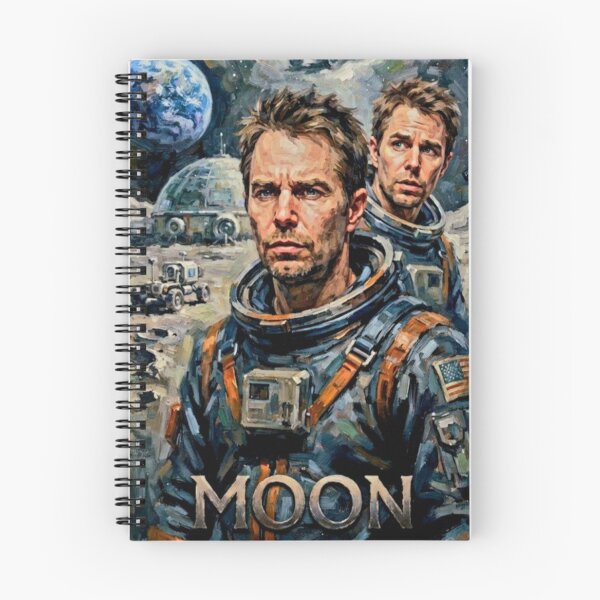 Item preview, Moon Sci-Fi Fine Art Tribute designed and sold by Art's Diner.