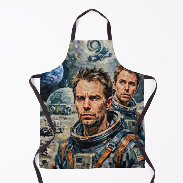 Item preview, Moon Sci-Fi Fine Art Tribute designed and sold by Art's Diner.