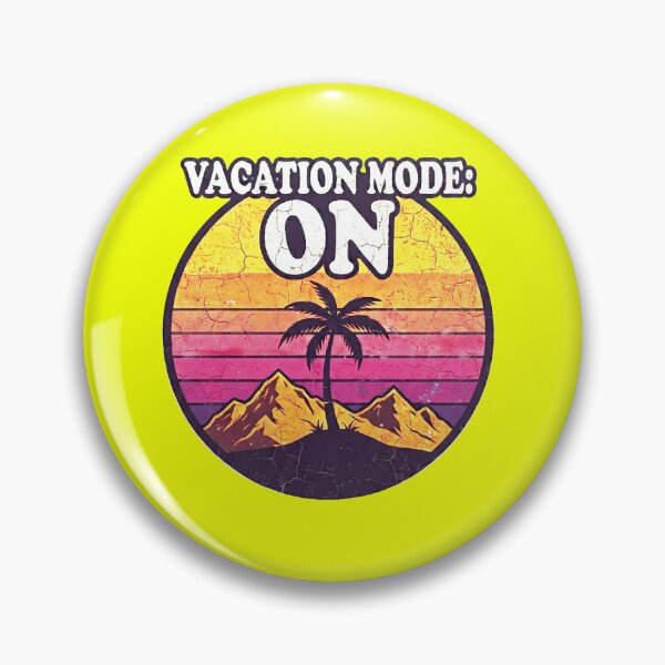 Item preview, Retro Sunset Vacation Mode On Vintage Palm Tree Summer 70s Travel designed and sold by Prithbyshop.
