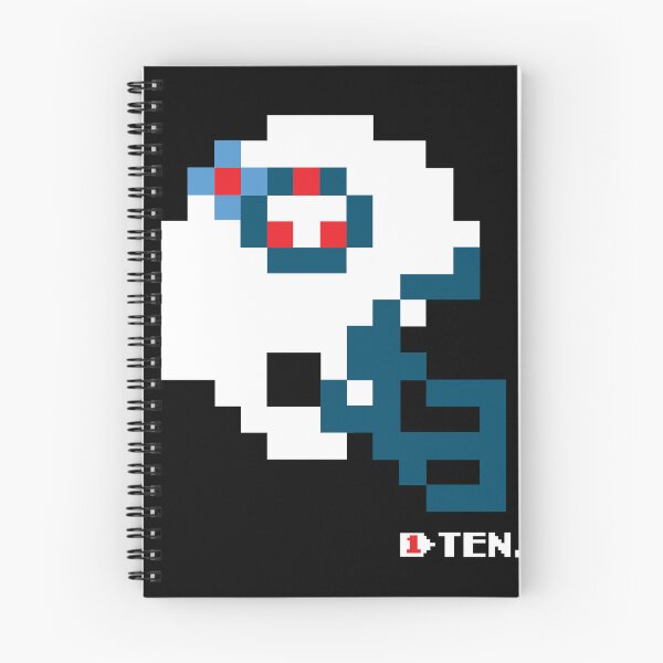 Item preview, Titans Tecmo Bowl Helmet designed and sold by TecmoBowlSports.