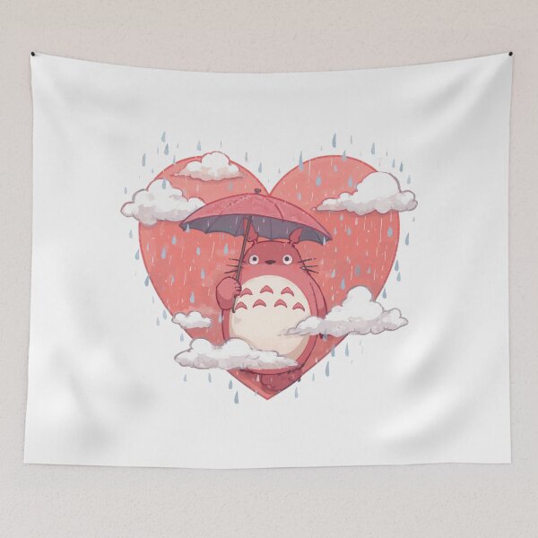 Item preview, Totoro in the rain designed and sold by whatthefoxsays.