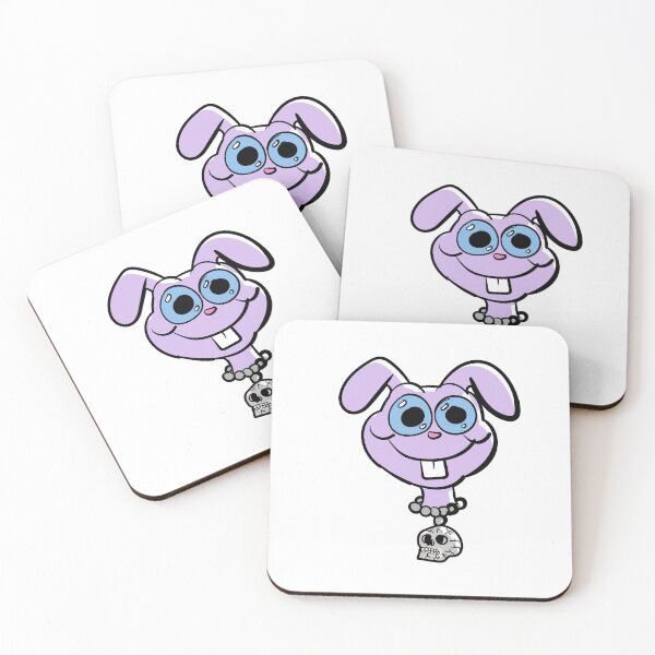 Item preview, Bunny wearing a Skull Cartoon designed and sold by Eric-A-Allen.