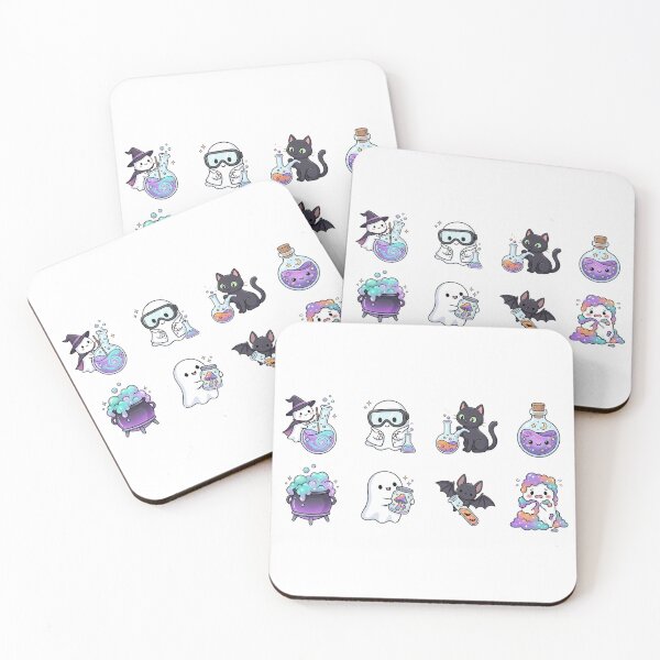 Item preview, Cute Halloween Magic Potion Sticker Set designed and sold by SassyArtistry.
