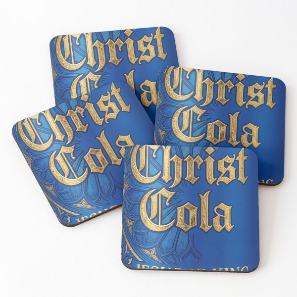 Item preview, Christ Cola - Jesus Is King Gothic Cathedral Design designed and sold by DoggyDayLove.
