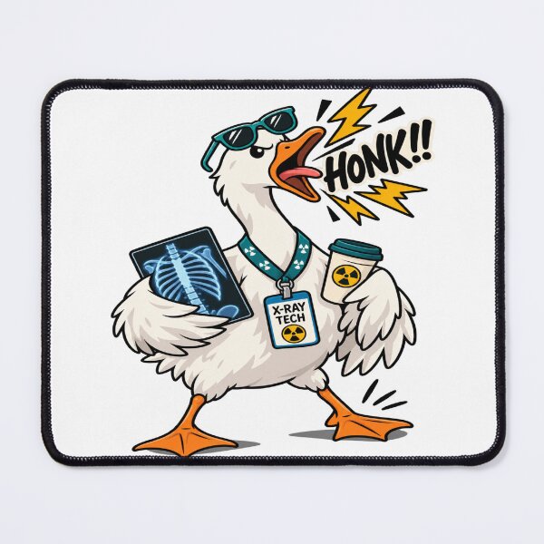 Item preview, Minimalist Radiologic Technologist Goose Chaotic Rad Tech designed and sold by Uniqueauraaprints.