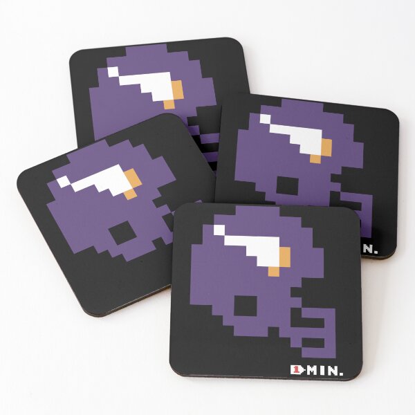Item preview, Vikings Tecmo Bowl Helmet designed and sold by TecmoBowlSports.