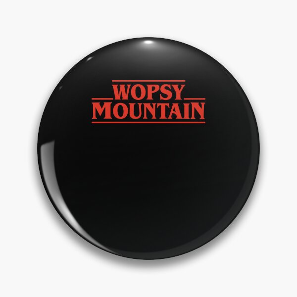 Item preview, Wopsy Mountain Vintage Mountain Typography designed and sold by OddPopARt.