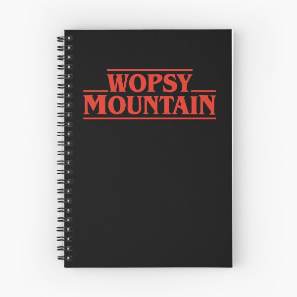 Item preview, Wopsy Mountain Vintage Mountain Typography designed and sold by OddPopARt.
