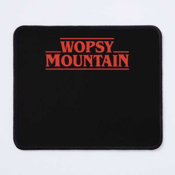Item preview, Wopsy Mountain Vintage Mountain Typography designed and sold by OddPopARt.