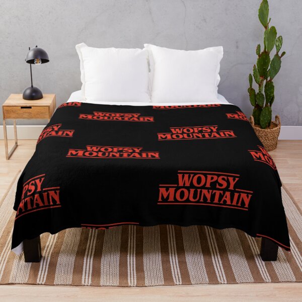Item preview, Wopsy Mountain Vintage Mountain Typography designed and sold by OddPopARt.