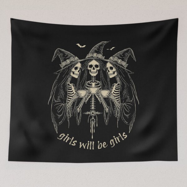 Item preview, WITCHES. GIRLS WILL BE GIRLS designed and sold by BKDIGITALSHOP.