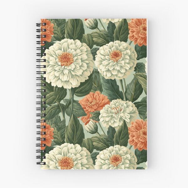 Item preview, Lush Zinnia Floral  - Birthday Flower Pattern - Christmas Gifts For Wife designed and sold by RoyalStarsPatts.