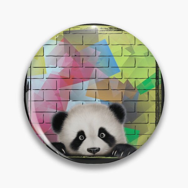 Item preview, Cute Little Panda Sitting Down designed and sold by MIKEASHOP156.