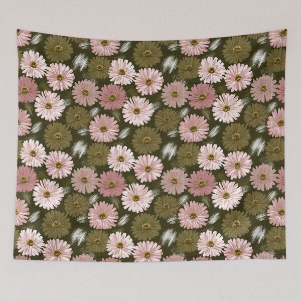 Item preview, Colorful Zinnia Flower  - Botanical Garden Pattern - Christmas Gifts For Women designed and sold by RoyalStarsPatts.