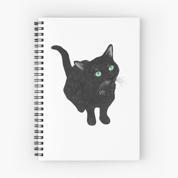 Item preview, Cute black cat designed and sold by Tiger's Eye Books.
