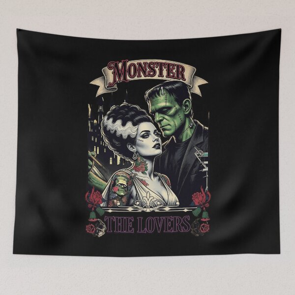 Item preview, Monster Lovers Gothic Poster  designed and sold by geoffreyee.