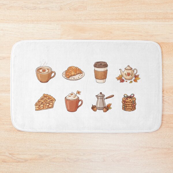 Item preview, Cozy Autumn Coffee and Treats Sticker Set designed and sold by SassyArtistry.