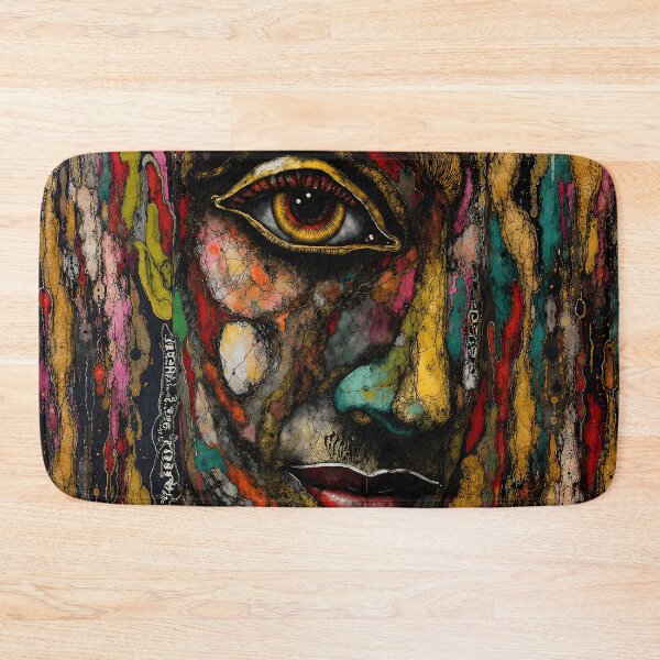 Item preview, Face made from colors designed and sold by Erlin Rudho.